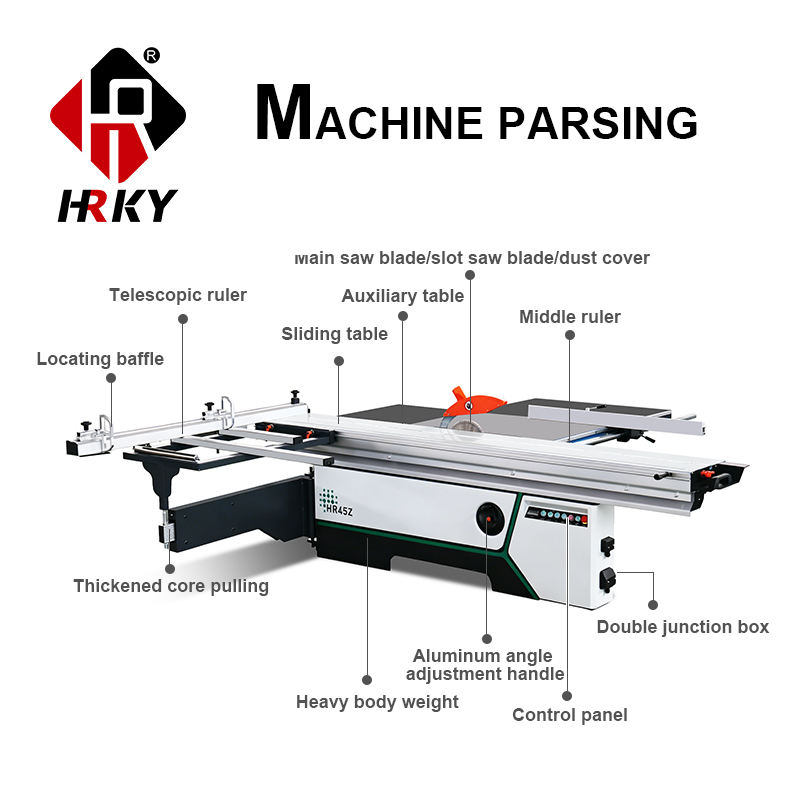 Precision sliding table saw