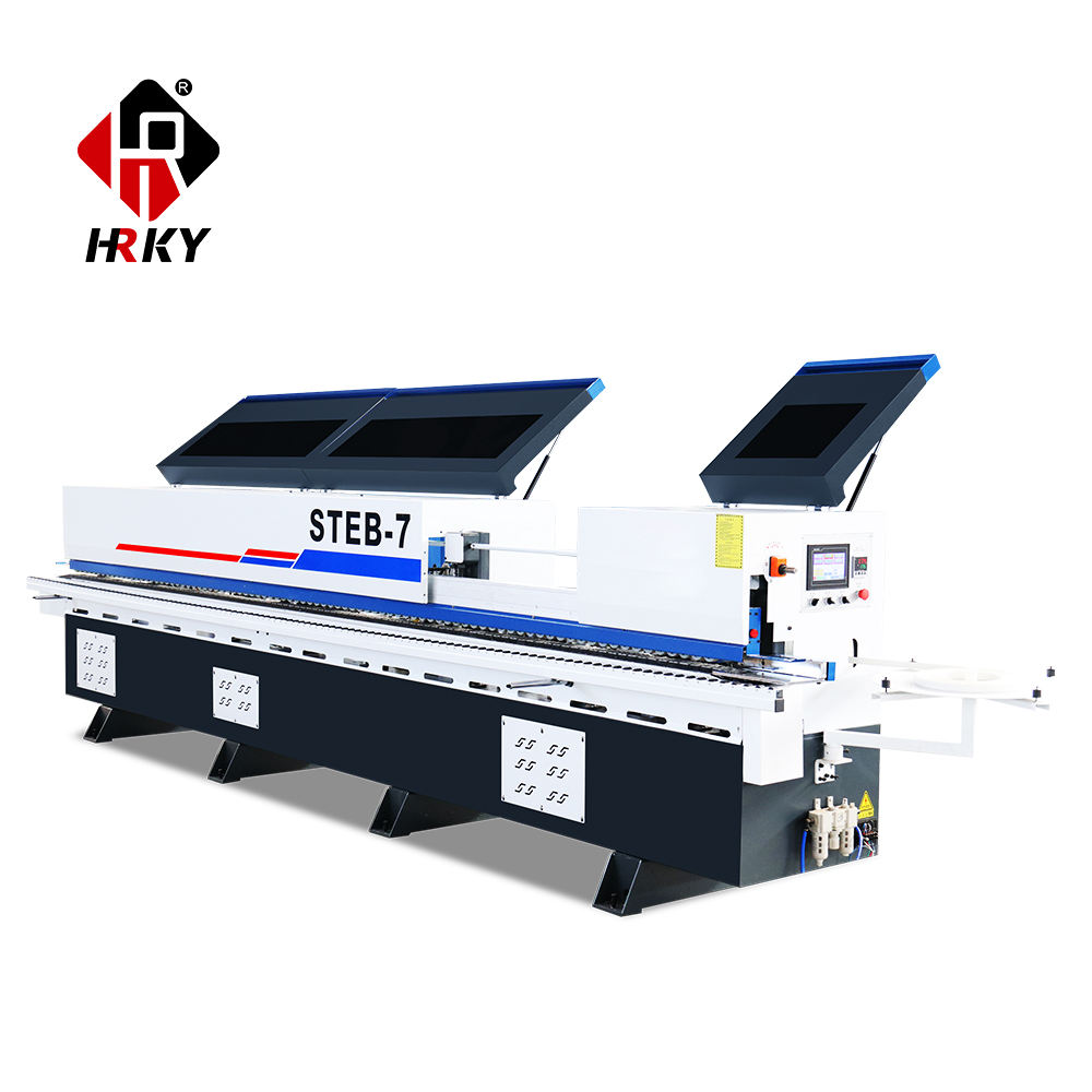 Eight function edge banding machine