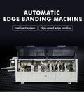 Qingdao Automatic Pvc Mdf Panel Furniture Melamine Edge Bander Banding Making Machine for Cabinet Doors