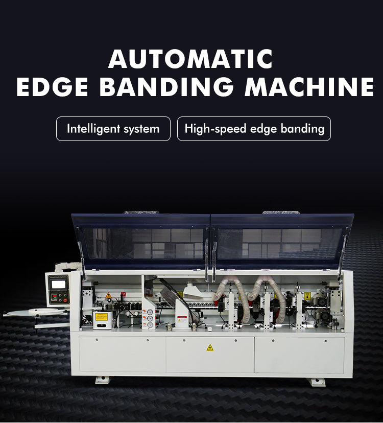 Qingdao Automatic Pvc Mdf Panel Furniture Melamine Edge Bander Banding Making Machine for Cabinet Doors