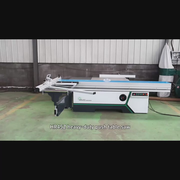 Precision sliding table saw